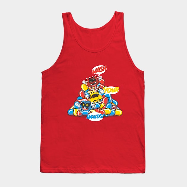 Wash your hands! Tank Top by Wacacoco